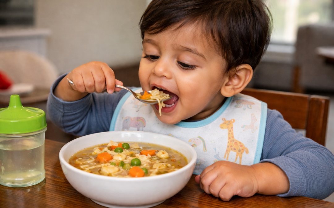 Chicken Meat Stock for Sick Babies (Why I Skip Bone Broth)